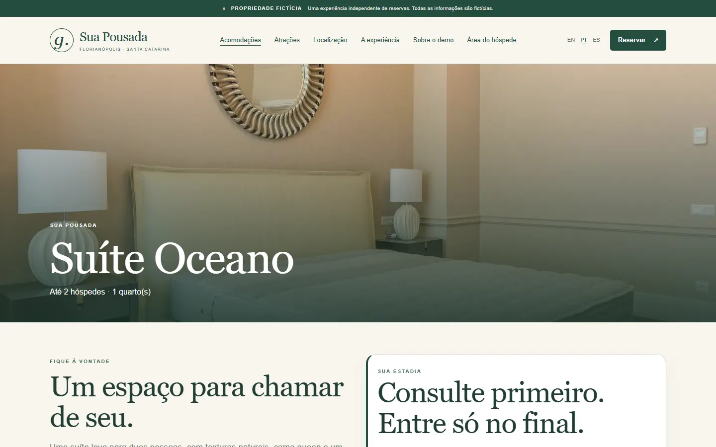Room page